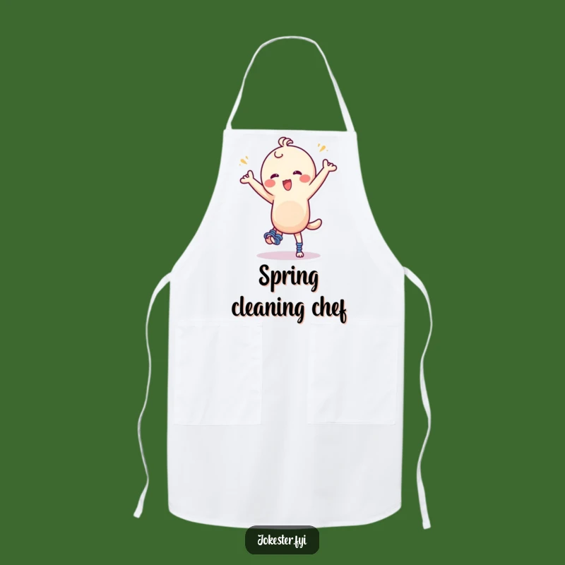 Funny Spring Cook Apron: Hilariously Dance Through Kitchen Tasks