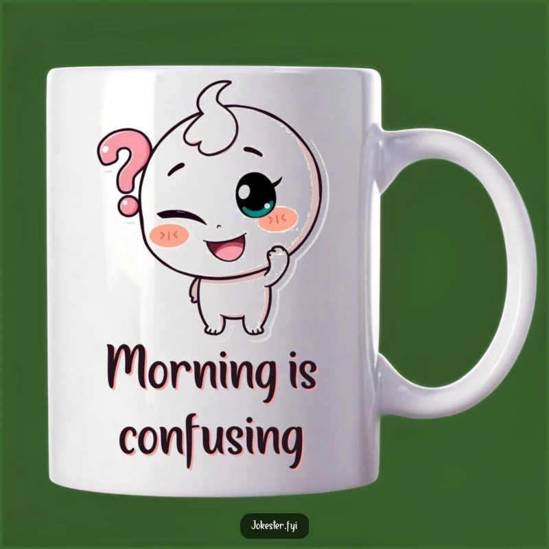 Funny Question Mark Tickler Mug: Embrace Curiosity with Humor