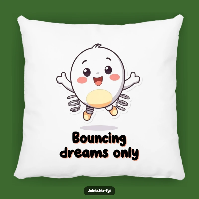 Funny Spring Feet Bouncing Pillow: Comfort with a Bounce