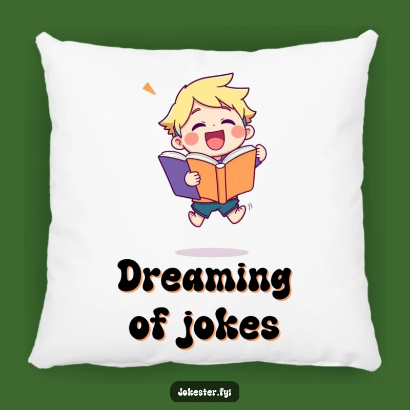Funny Joke Book Pillow: Snuggle with Joyful Laughter, The Perfect Funny Gift Pillow!