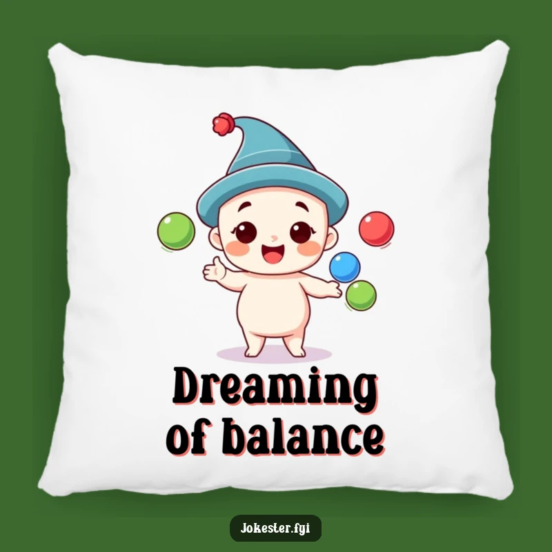 Funny Juggling Pillow: Snuggle with Cheerful Fun, The Perfect Funny Gift Pillow!