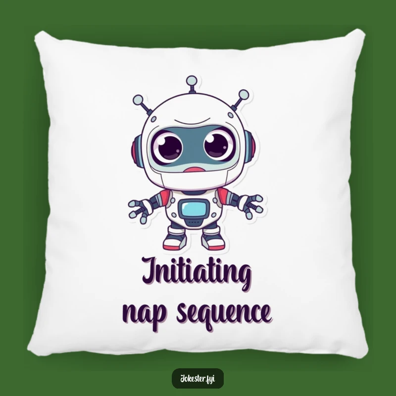 Funny Robot Pillow - Googly Eyed Surprise Cushion Funny Gift