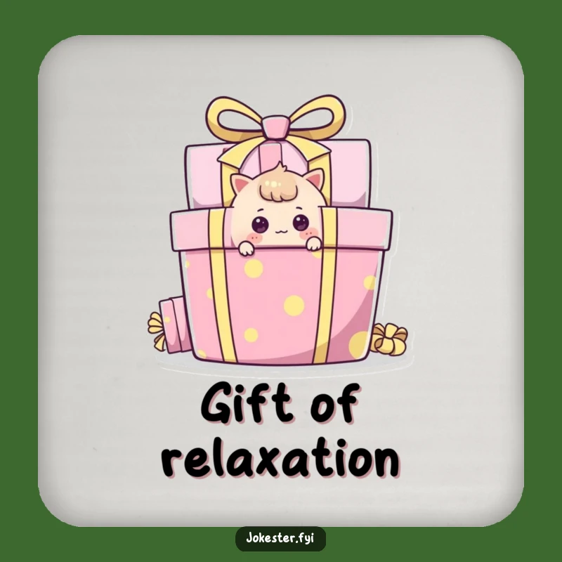 Funny Curious Peeker Coaster: Protect Surfaces with Playful Intrigue