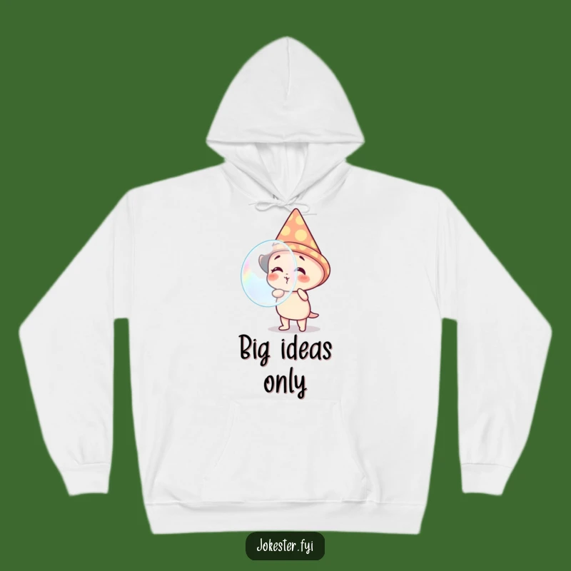 Funny Giggling Bubble Character Hoodie - Cozy Up with Hilarious, Wearable Fun!
