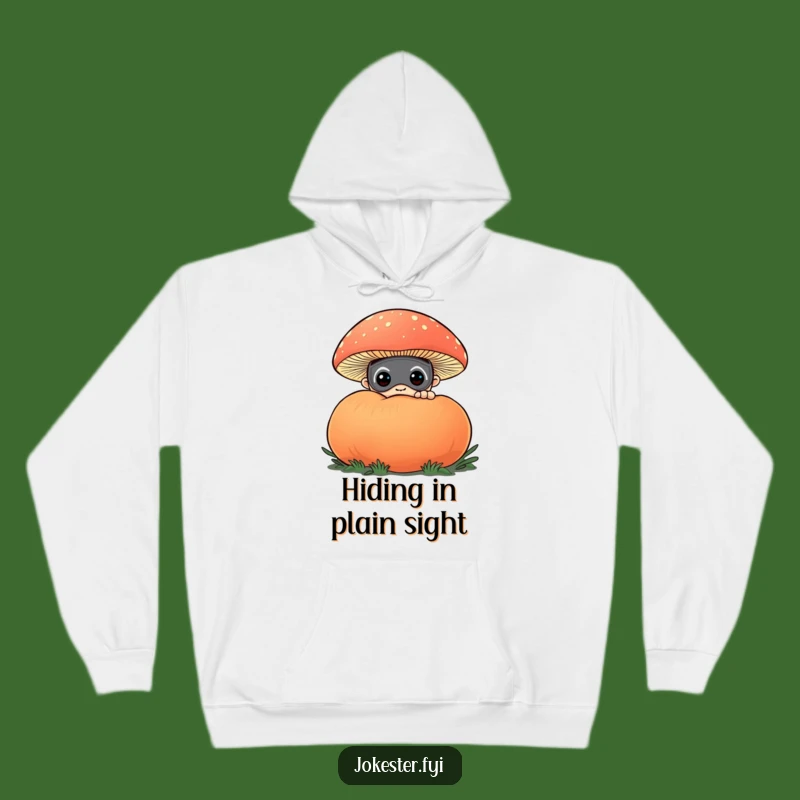 Funny Curious Masked Character Hoodie - Cozy Up with Playful Mystery!