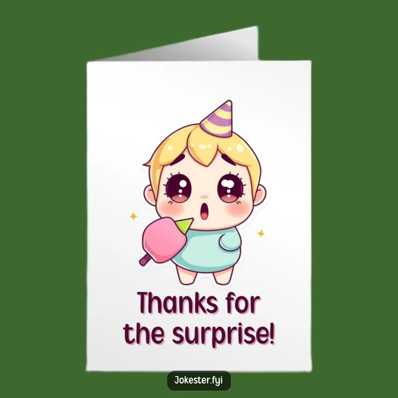 Free Printable Thank You Card: A Surprising Pop of Gratitude!