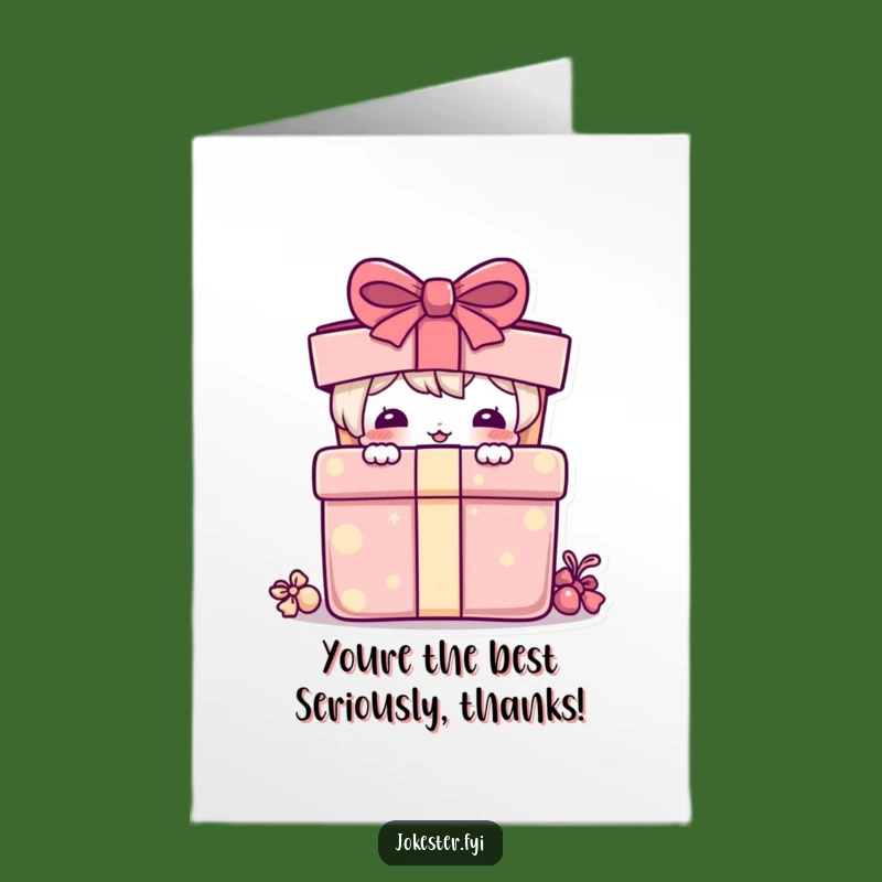 Free Printable Thank You Card: Playful Character Gratitude! Funny Downloadable Gift for Appreciation