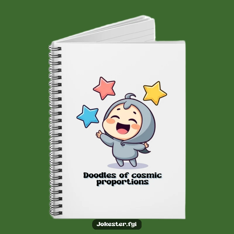 Funny Juggling Stars Notebook: Giggling Ideas, Celestial Planning Gift!
