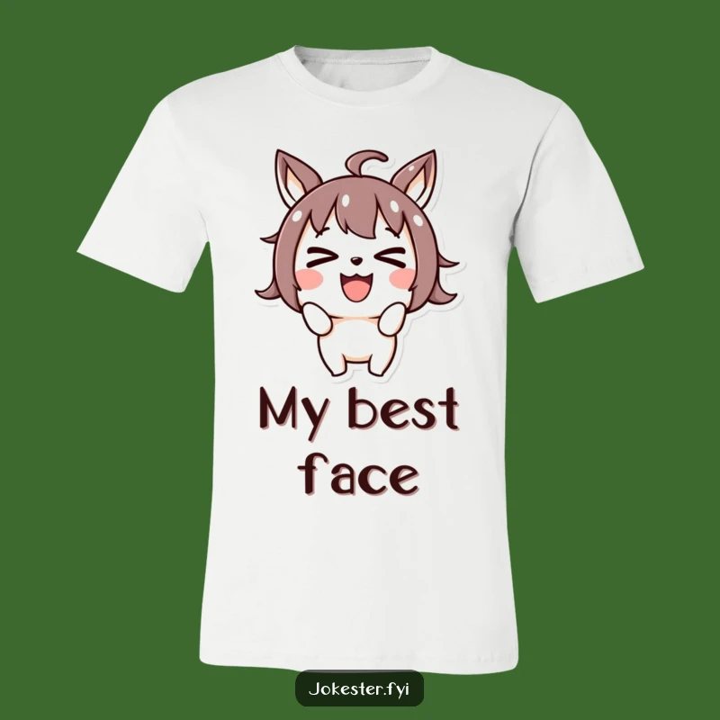 Funny Cross-Eyed Joyful T-Shirt - Goofy Character Gift