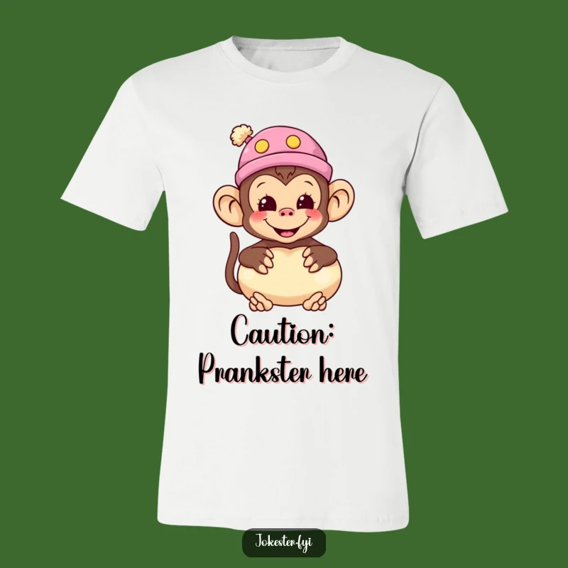 Funny Monkey Silly Hat T-Shirt: Unleash Your Inner Prankster with Humor