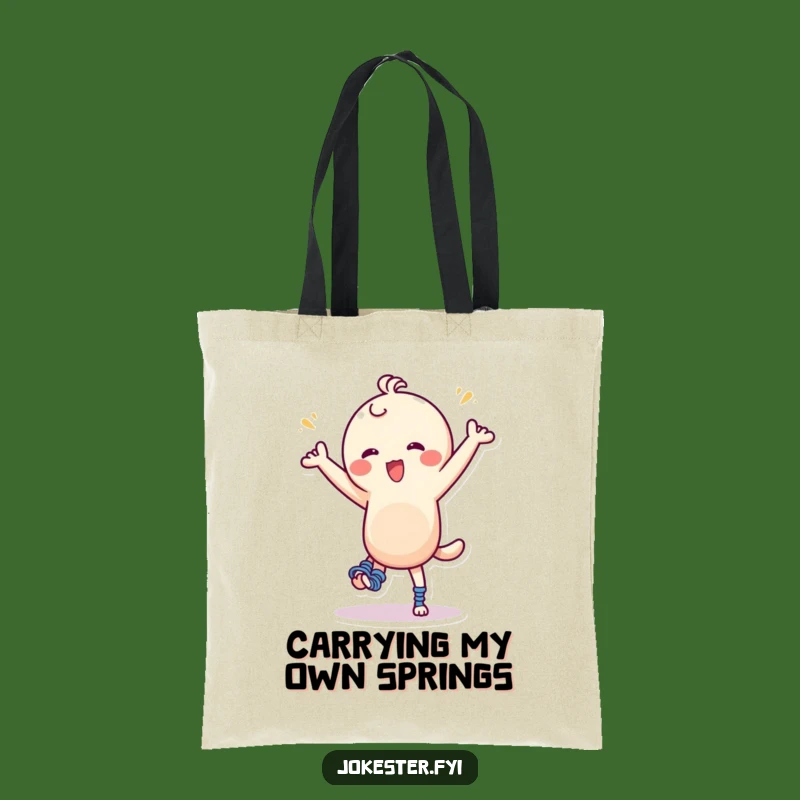 Funny Spring Dance Tote Bag: Carry Your Laughs with This Hilarious Accessory