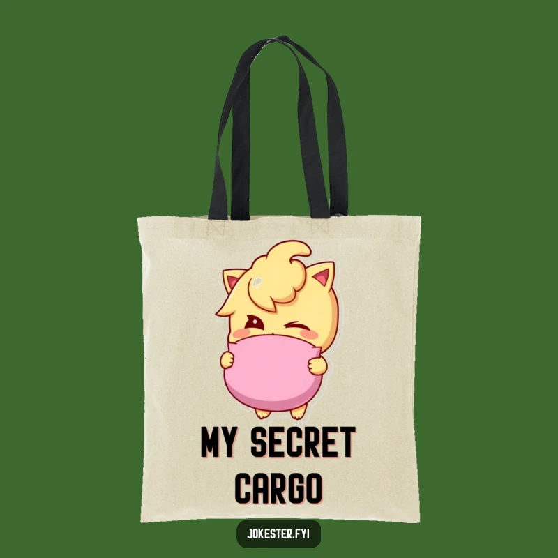 Funny Whoopee Cushion Tote Bag: Carry Your Gags in Style, Perfect Funny Gift!