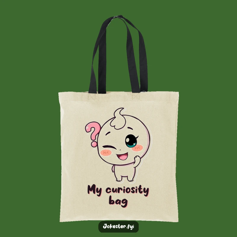 Funny Question Mark Tickler Tote Bag: Carry Your Questions in Style